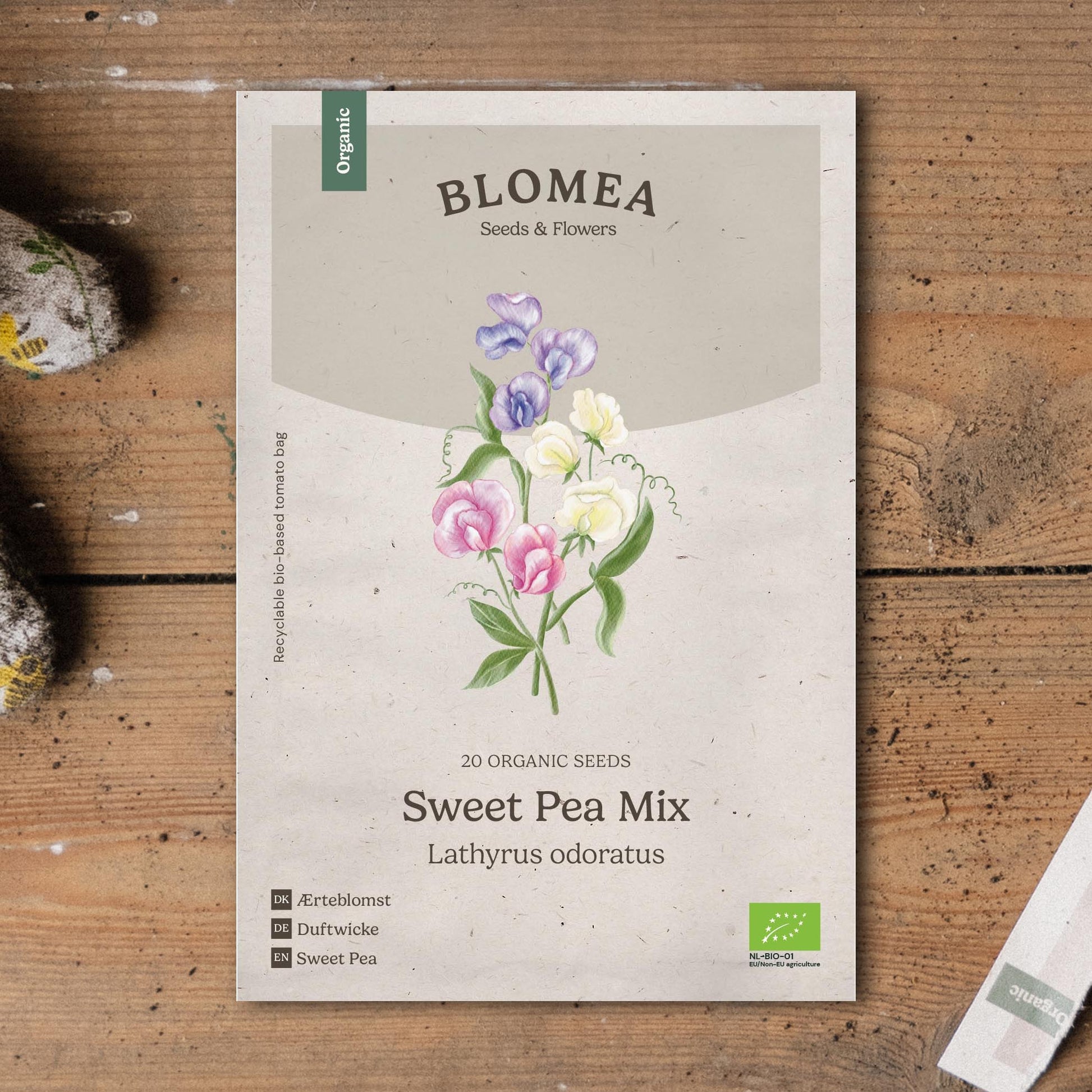 Luktärt frö 'Sweet Pea Mix' - 20 Ekologiska Frön