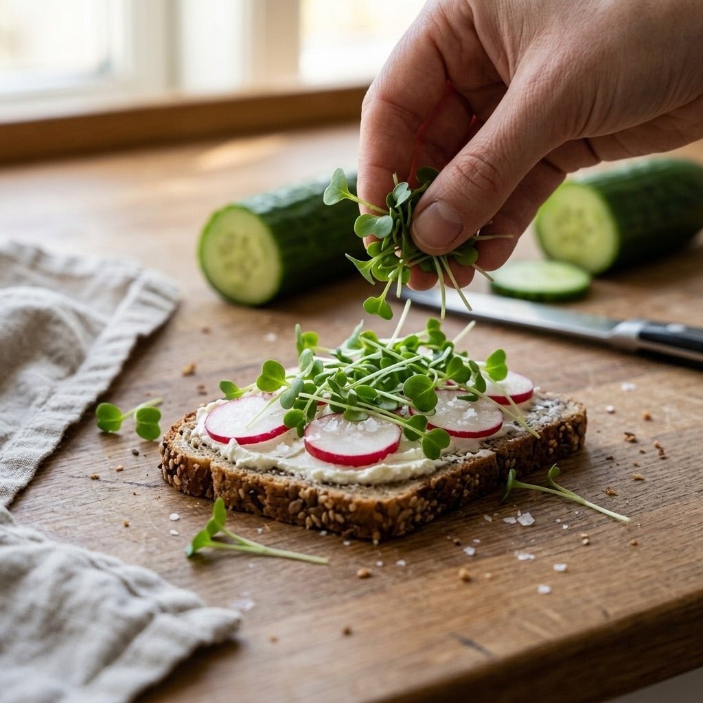 Mikrogrönt frö 'Grön pak choi' - 6000 Ekologiska frön