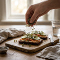 Mikrogrönt frö 'Röd mizuna' - 9300 Ekologiska frön