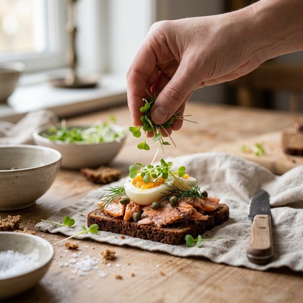 Mikrogrönt frö 'Vit pak choi' - 6500 Ekologiska frön