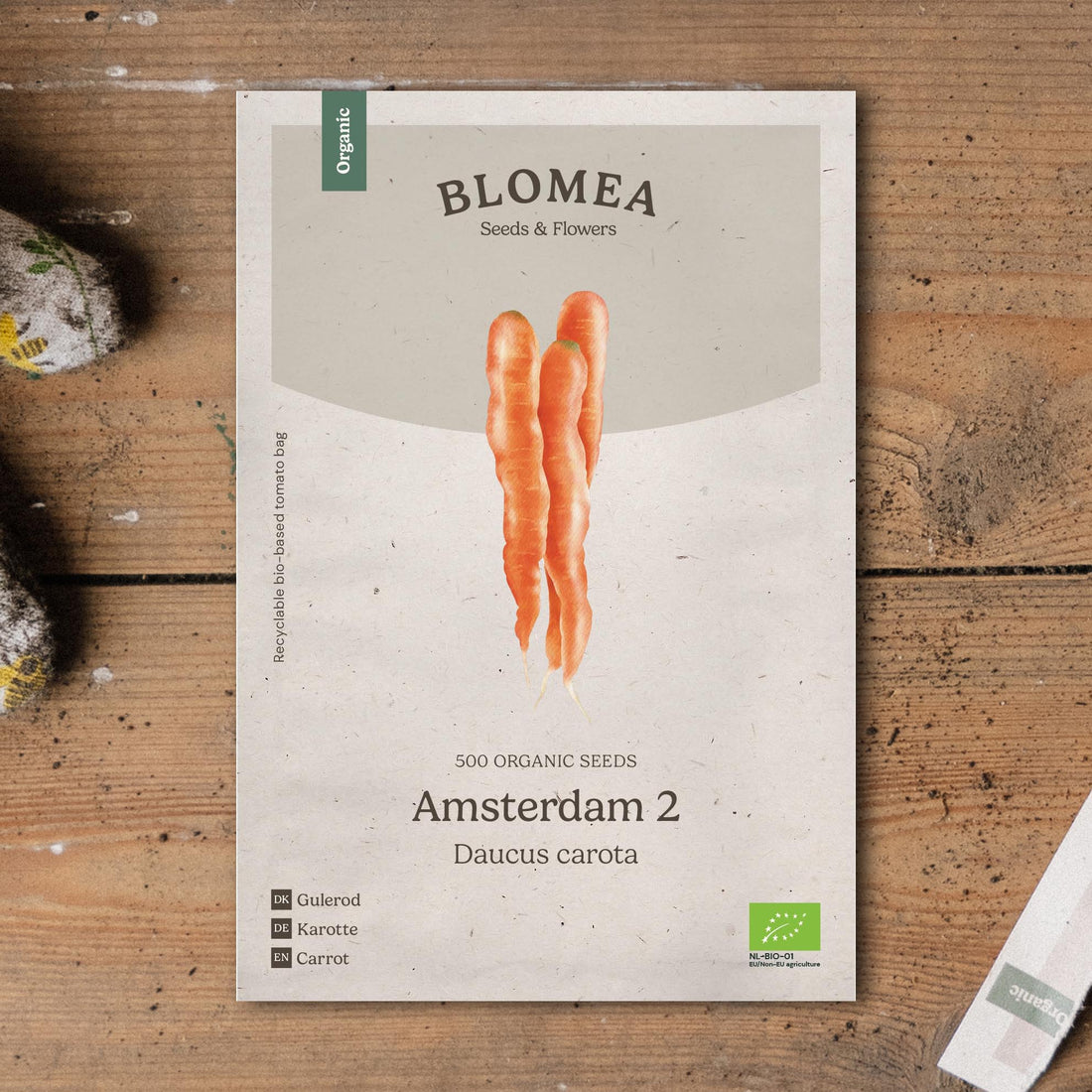 Morotsfrön 'Amsterdam 2' - 500 Ekologiska Frö