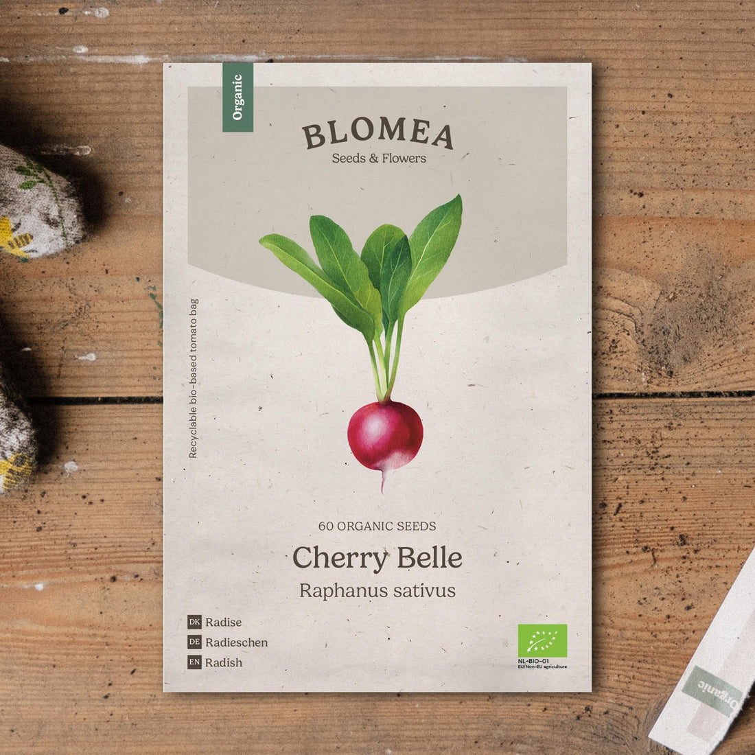 Rädisa frön 'Cherry Belle' - 60 Ekologiska Frön