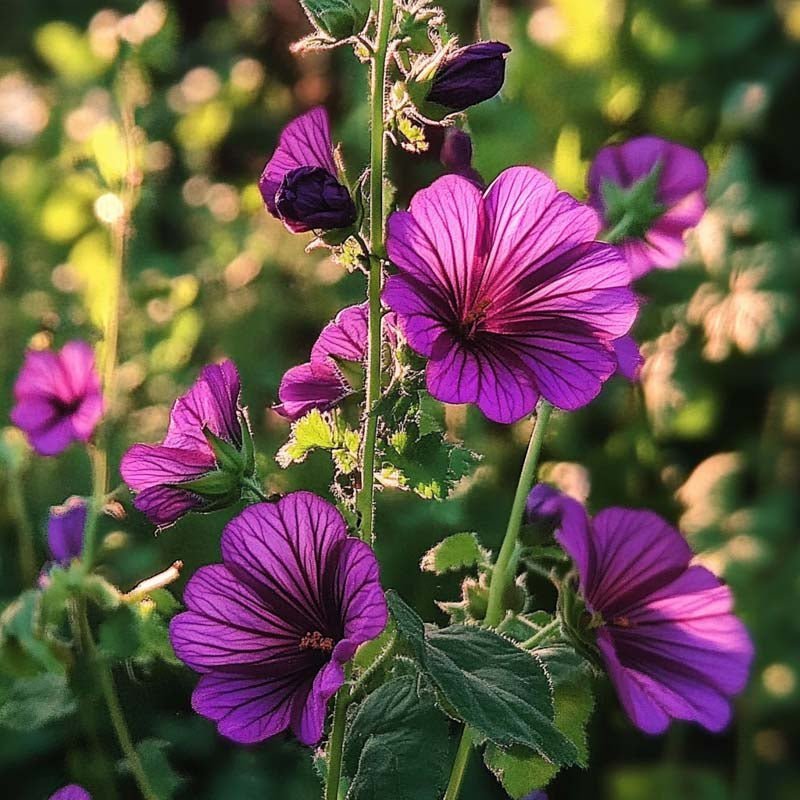Rödmalva frö 'Mauritanica' - 100 Ekologiska Frön