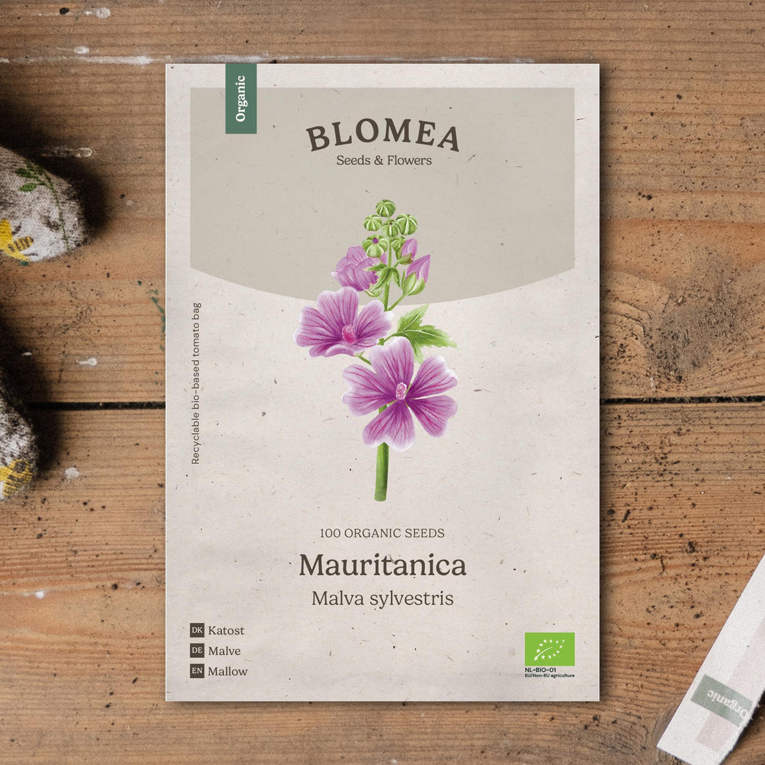 Rödmalva frö 'Mauritanica' - 100 Ekologiska Frön