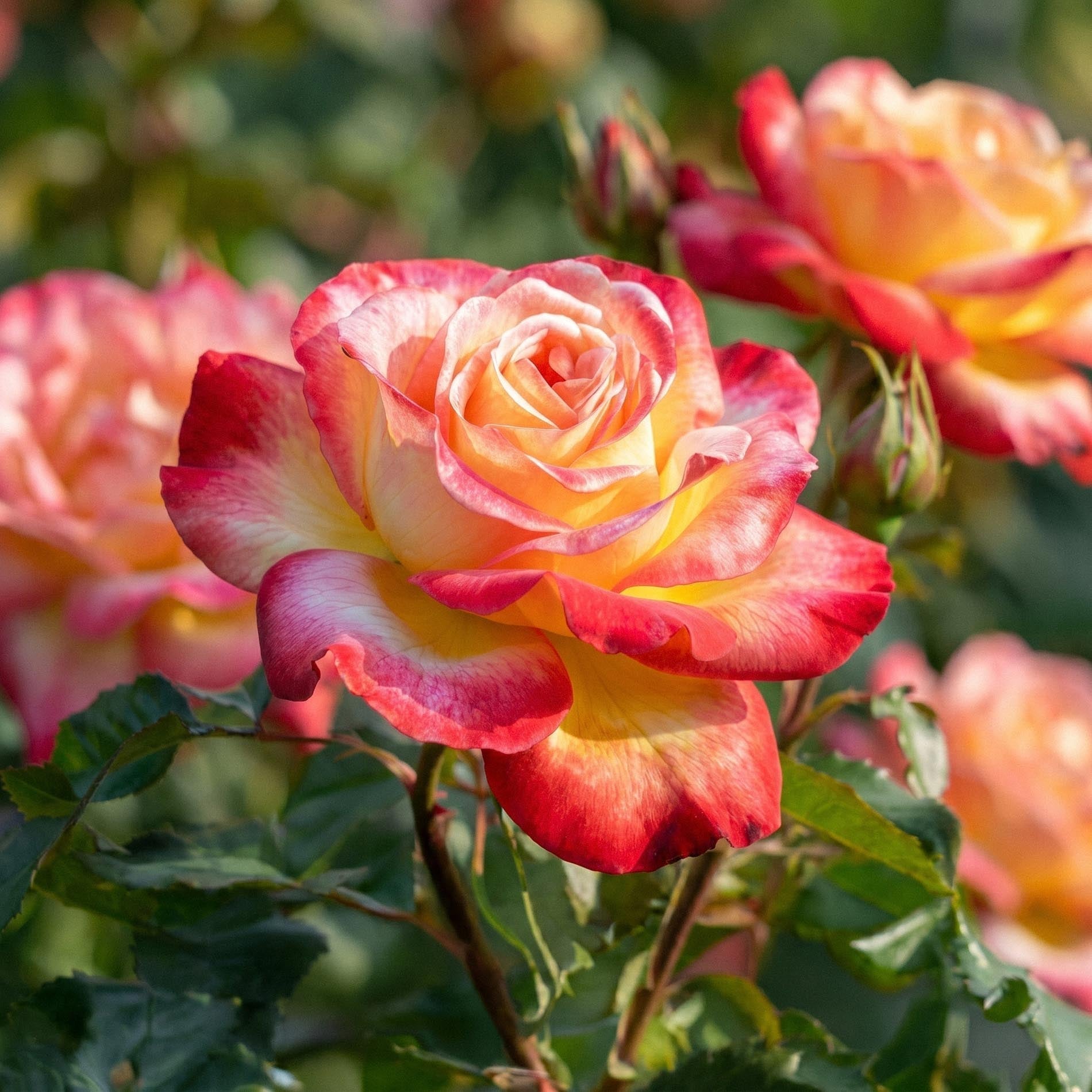 Ros 'Double Delight'