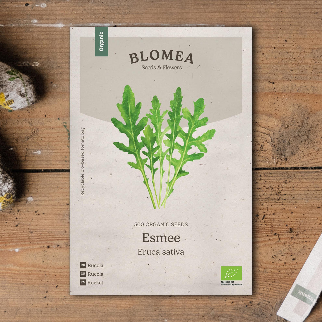 Ruccola frö 'Esmee' - 300 Ekologiska Frön