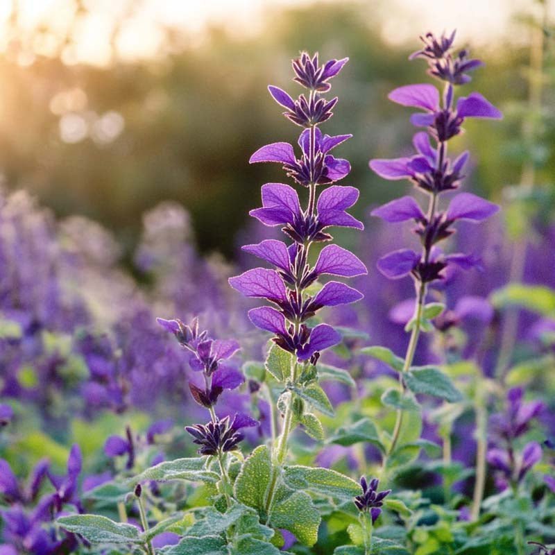 Salvia frön 'Purple' - 50 Ekologiska Frön