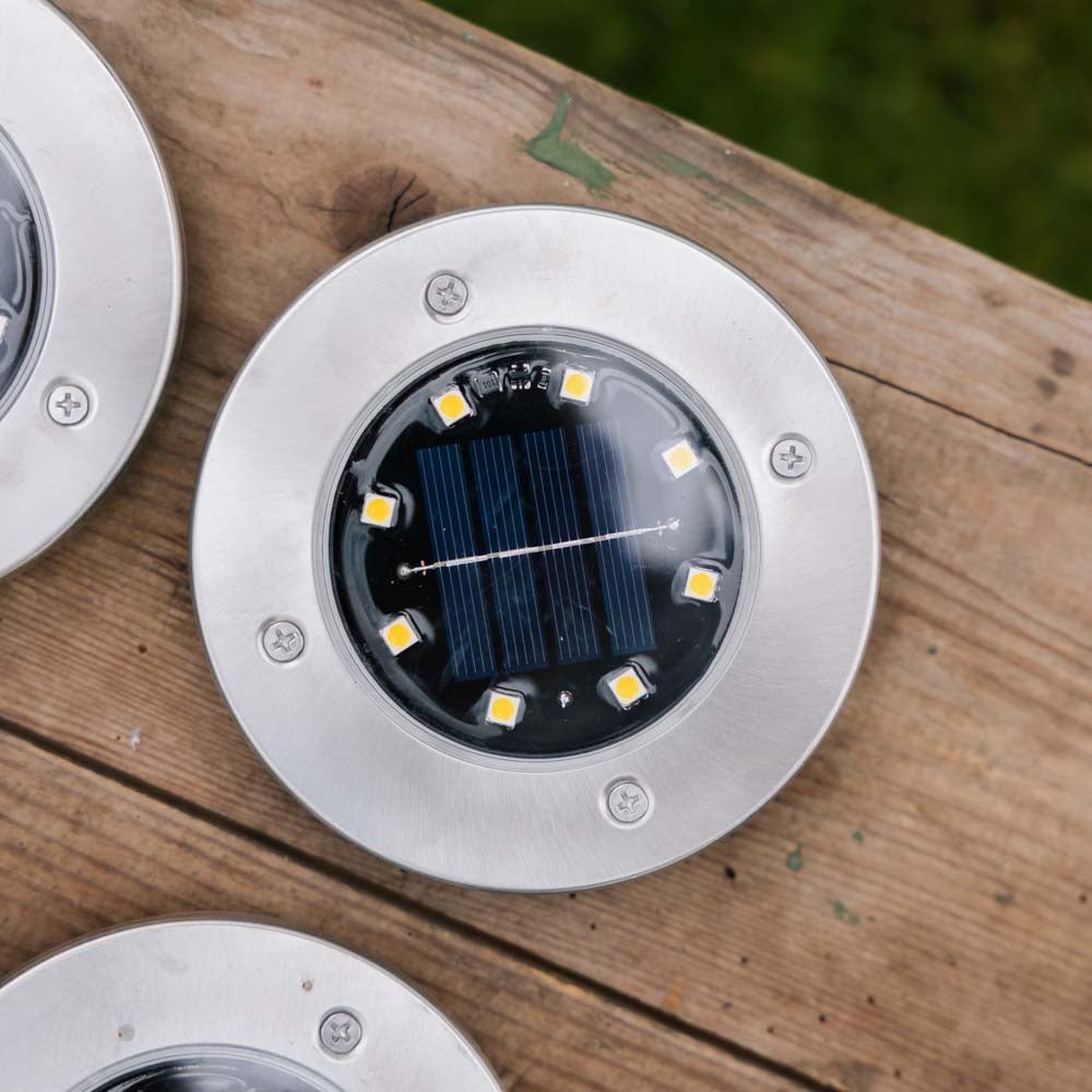Solstrålkastare 4 pack