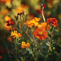 Tagetes frö 'French Marigold, Wild' - 75 Ekologiska Frö