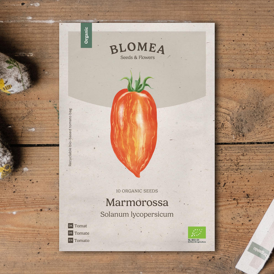 Tomatfrø 'Marmorossa' - 10 Økologiske Frø
