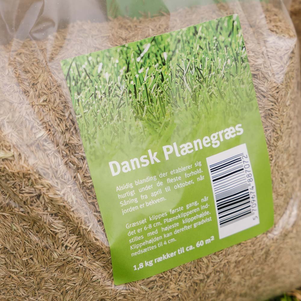 Turfline Dansk Gräsmatta, 1,8 kg (60 m²)