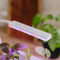 Vækstlampe med 2 potter, L: 22,5 cm B: 9 cm H: 28,5 cm