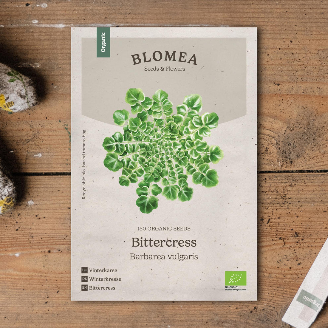 Vinterkarse frø 'Bittercress' - 150 Økologiske Frø